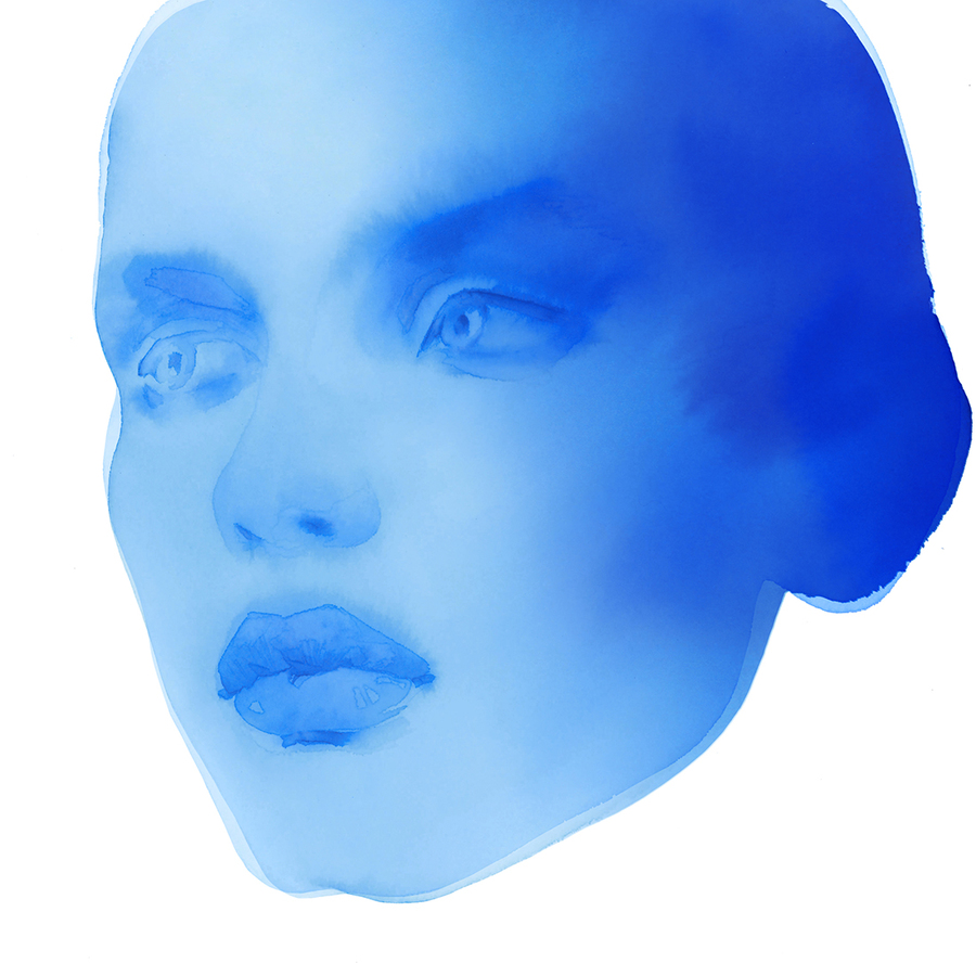 Nadine fashion illustration for et%c4%abde botanicals by alina grinpauka