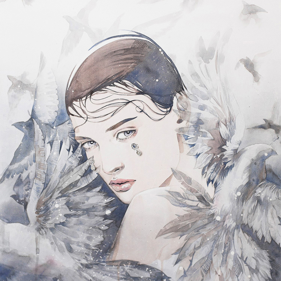 Alina grinpauka fashion illustration givenchy preview