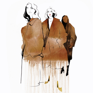 Jil sander fashion illustration alina grinpauka small
