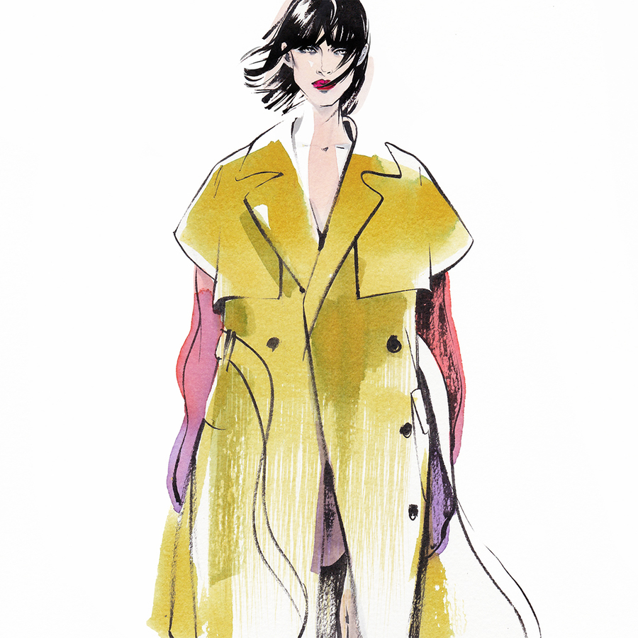 Alina grinpauka fashion illustration fashion week %2810%29