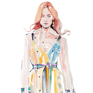 Alina grinpauka for cosmopolitan trends diane von furstenberg pre fall 2018