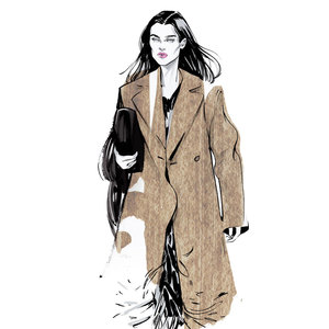 Alina grinpauka for cosmopolitan trends celine