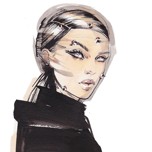 Alina grinpauka christian dior close up