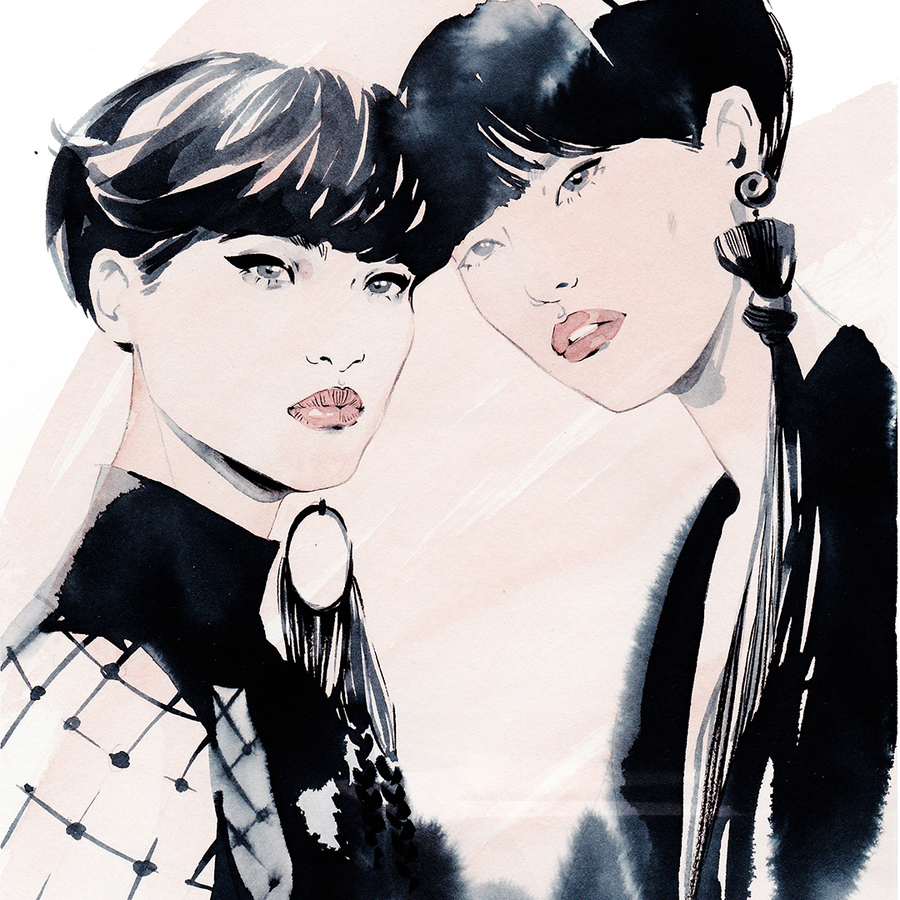 Alina grinpauka fashion illustration jpg backstage