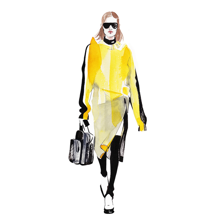 Alina grinpauka for cosmopolitan trend report sportmax