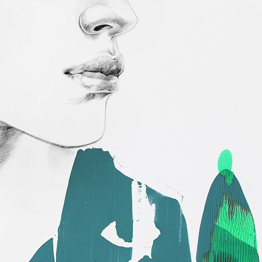 Alina grinpauka fashion illustration kenzo fashion week preview fragment