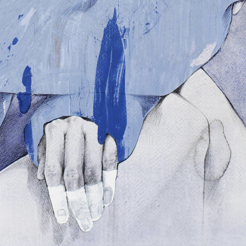 Alina grinpauka fashion illustration detail