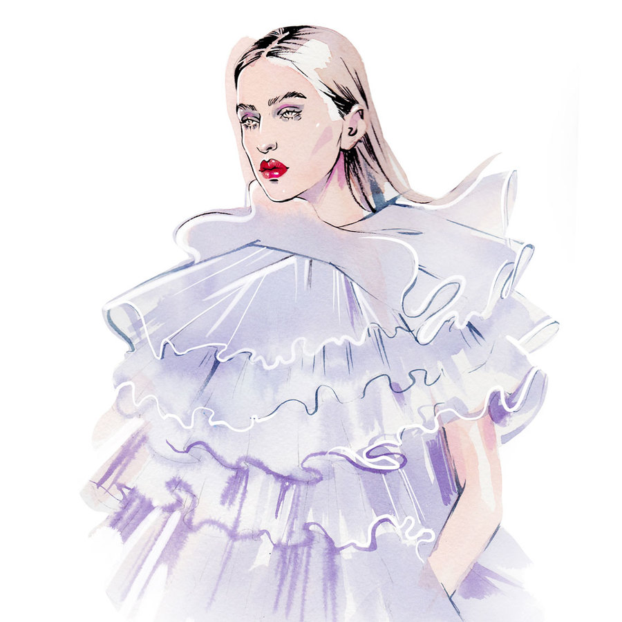 Aina grinpauka giambattista valli ss2018